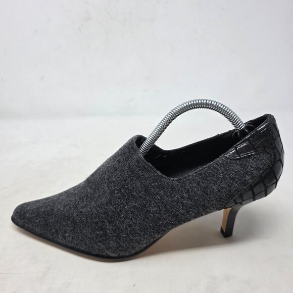 Donald J. Pliner Charcoal Ankle Booties - Picture 2 of 9